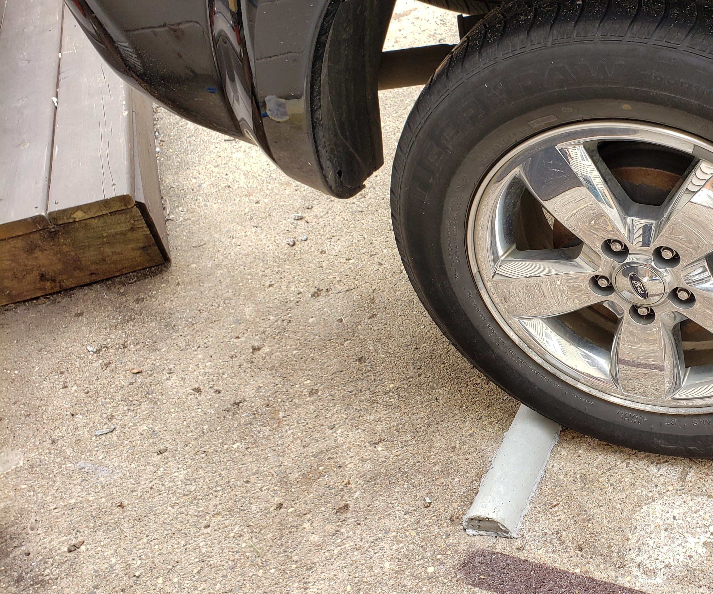 Parking Stopper for Garage Floor Blocks Car Wheels as Parking Aid and Stops The Tires Acting as Rubber Parking Curbs That Protect Vehicle Bumpers and Garage Walls Pack of 2 21.6x5.9x3.9 Parking Stopper for Garage Floor Blocks Car Wheels as Parking Aid and Stops The Tires Acting as Rubber Parking Curbs That Protect Vehicle Bumpers and Garage Walls Pack of 2 21.6x5.9x3.9